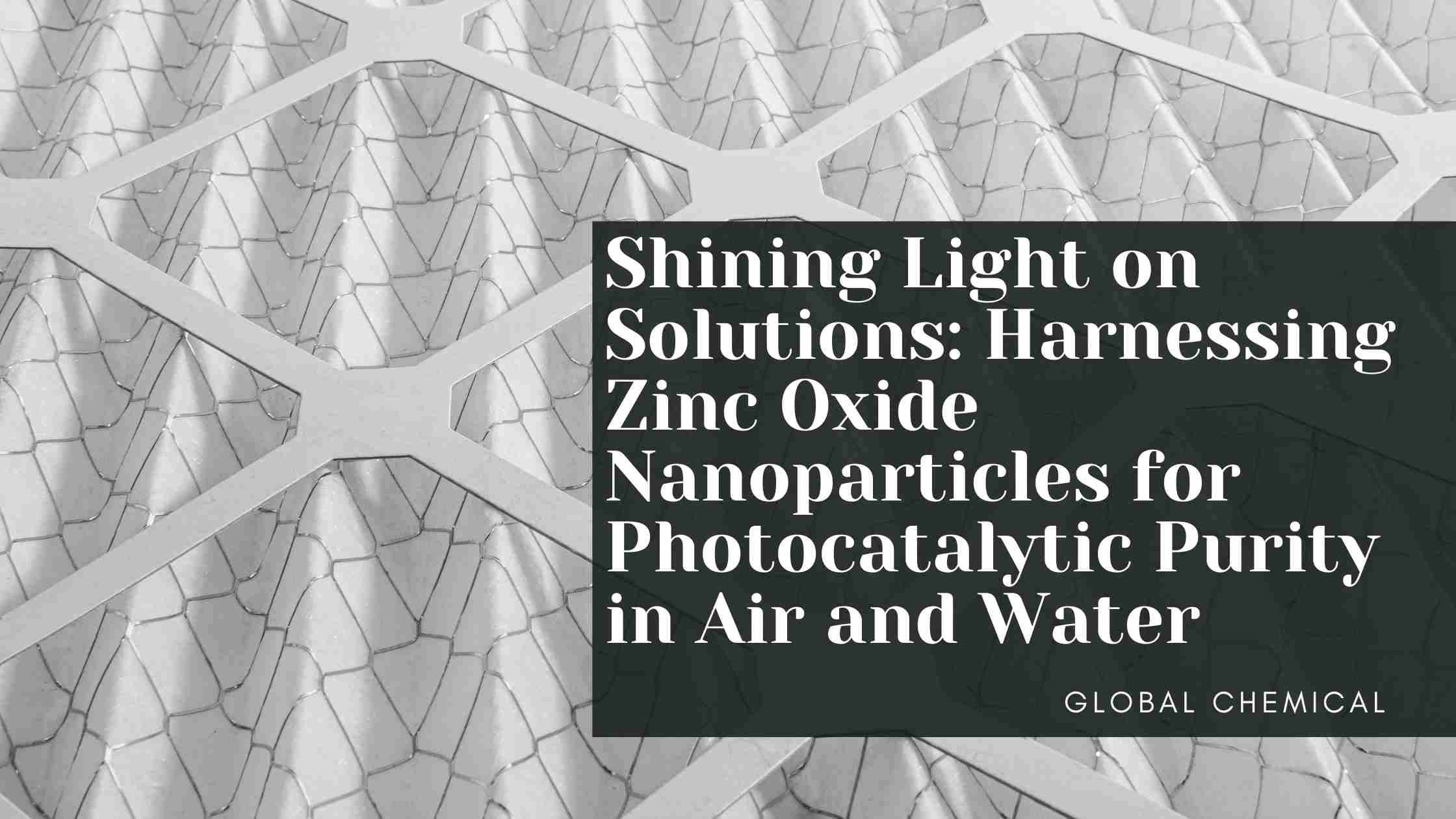 Shining Light on Solutions: Harnessing Zinc Oxide Nanoparticles for Photocatalytic Purity in Air and Water